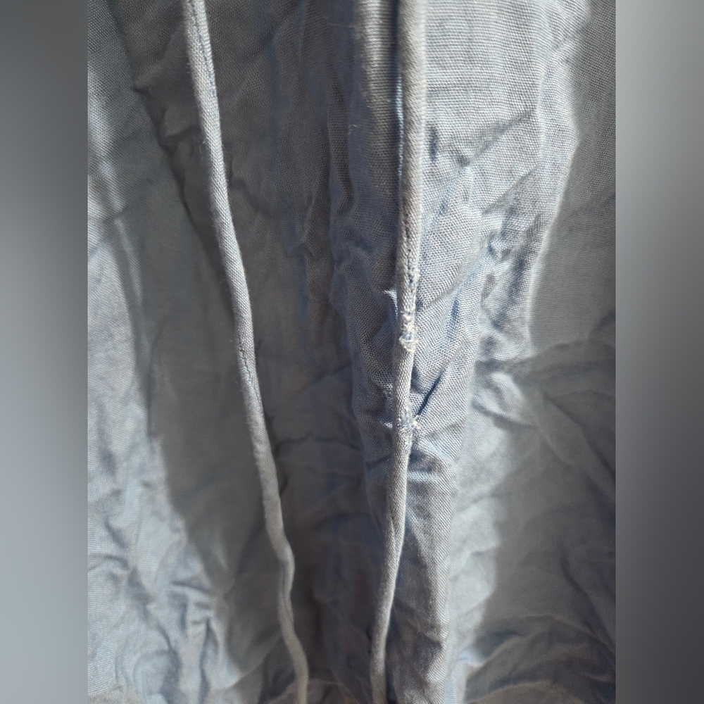Raviya Light Blue Peasant Top With Eyelet Design - Picture 10 of 11